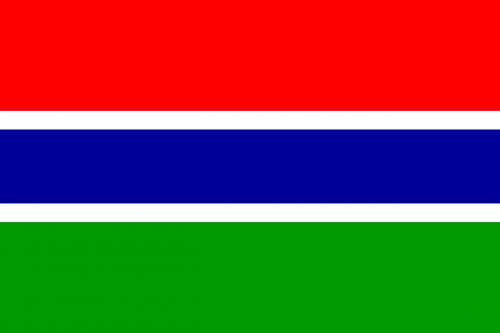 Gambia, Vėliava, Nacionalinis, Šalis, Simbolis, Gambian, Tauta, Ženklas, Afrika, Nemokama Vektorinė Grafika