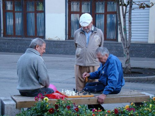 Žaidimas, Šachmatai, Vyrai, Vyresni Vyrai, Senatvė