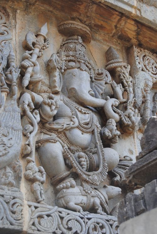 Ganesha, Dievas, Indija, Šventykla, Budizmas