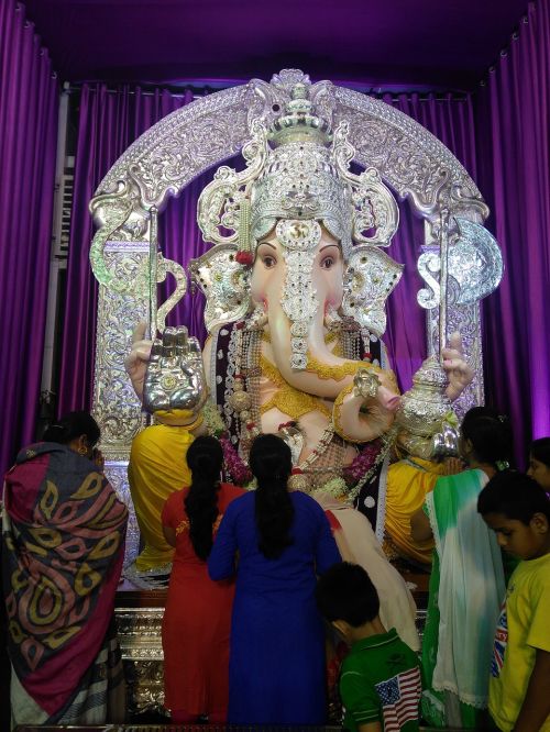 Ganpati, Ganesh, Dievas, Pune, Gajanan, Bappa, Maharashtra, Festivalis