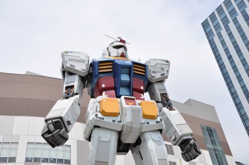 Gao 達, Odaiba, Mobilusis Kostiumas Gundam, Robotas, Statula