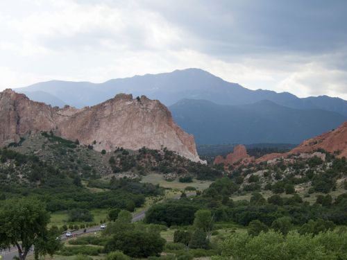 Sodas Dievų, Colorado, Kalnai, Redrock