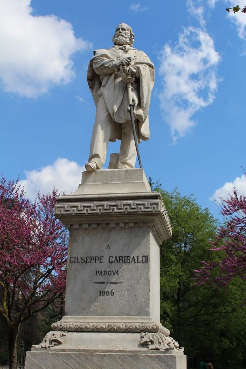Garibaldi, Statula, Paminklas, Padova, Veneto, Italy