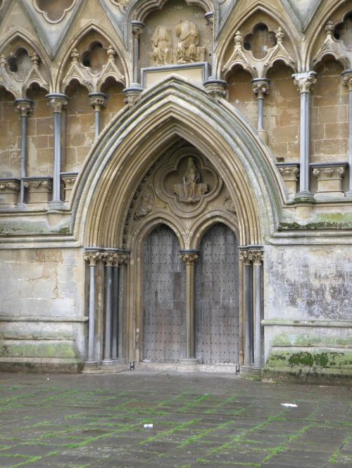 Vartai, Įėjimas, Katedra, Bažnyčia, Portalas