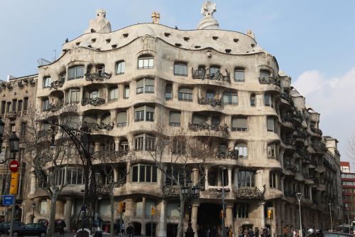 Gaudí, Barcelona, Ispanija, Architektūra, Miestas, Pastatas