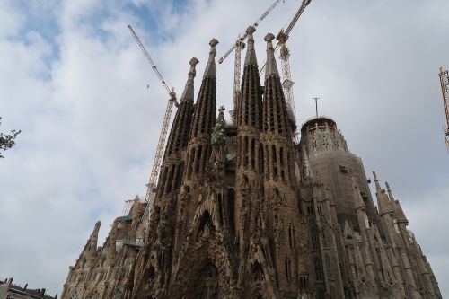 Gaudi, Barcelona, Gaudi Katedra, Butas Emilia, La Sagrada Familia