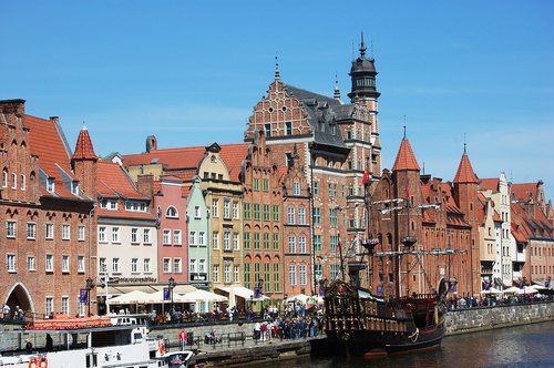 Gdańsk,  Architektūra,  Senamiestis