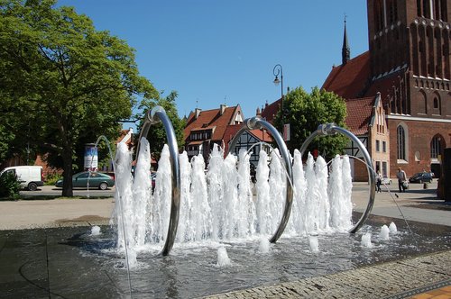 Gdańsk,  Fontanas