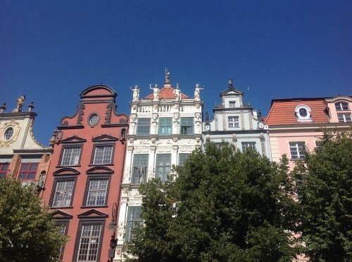 Gdanskas, Miesto Namai, Architektūra, Senamiestis, Senamiestis