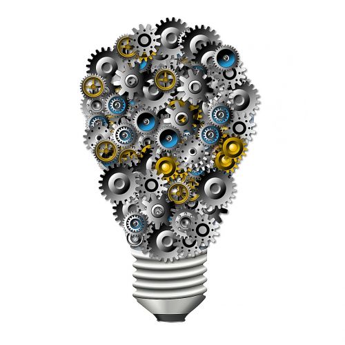Įrankiai, Lemputė, Inovacijos, Technologija, Idėja, Kūrybiškumas, Galia, Lemputė, Įkvėpimas, Mechaninė Inžinerija