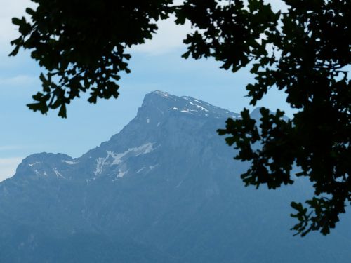 Geiereck, Unterbergas, Kalnas, Alpių, Salzburg, Austria, Perspektyva