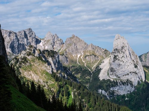 Geiselstein,  Gumpenkar Viršaus,  Panorama,  Kalnų Kraštovaizdis,  Ceedings