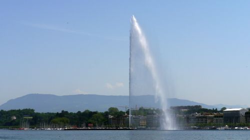 Geneva, Fontanas, Lankytinos Vietos