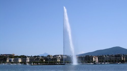 Ženevos,  Ženevos Ežeras,  Vandens Srovė,  Rade