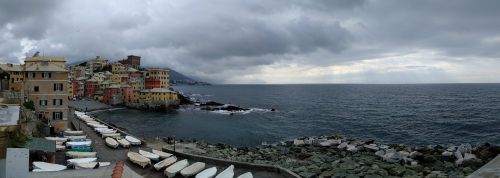 Genoa, Boccadasse, Kaimas, Kraštovaizdis