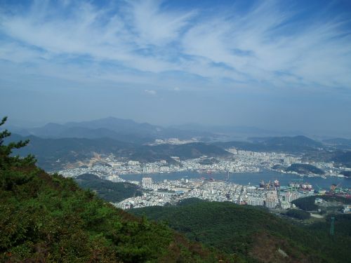 Geoje, Miestas, Peizažas, Debesis, Korėjos Respublika, Vaizdas, Turistų Kelionės Tikslas
