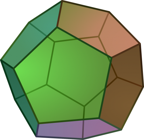 Geometrija, Pyritohedras, Dodekaedras, Pyritohedral, Simetrija, Struktūra, Nemokama Vektorinė Grafika