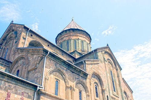Gruzija,  Mtskheta,  Kelionė,  Bažnyčia,  Vienuolynas,  Turizmas,  Katedra
