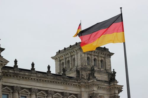 Vokietija, Vėliava, Reichstagas, Berlynas, Juodas Raudonas Auksas, Vokietijos Vėliava