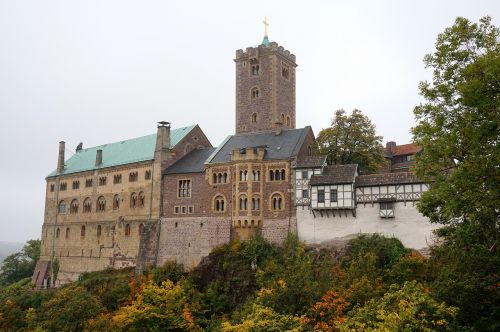Vokietija, Eisenach, Wartburg Tvirtovė, Turizmas, Lankytinos Vietos, Architektūra, Bokštas, Pilis, Europa
