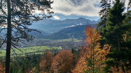 Vokietija,  Garmisch-Partenkirchen,  Alpės