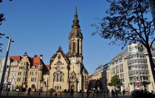 Vokietija, Leipcigas, Miestas, Bažnyčia, Istorija, Krikščionybė