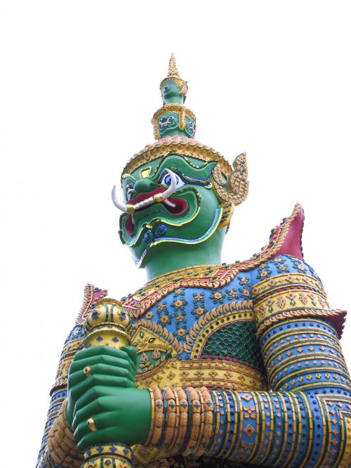 Milžinas, Wat Arun, Statula, Budizmas, Tailando Menas, Tikėjimas, Tailandas