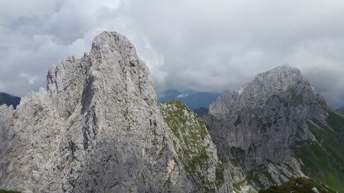 Gimpelis, Tannheim, Alpių, Kalnai, Austria, Tyrol, Rokas, Aukščiausiojo Lygio Susitikimas, Alpinizmas, Mentele