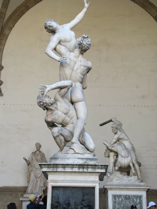 Giovanni Da Bologna, Moterų Pagrobimas, Statula