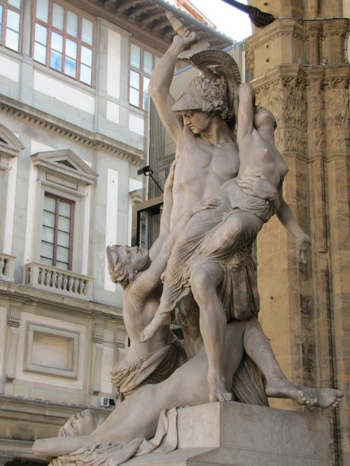 Giovanni Da Bologna, Moterų Pagrobimas, Statula