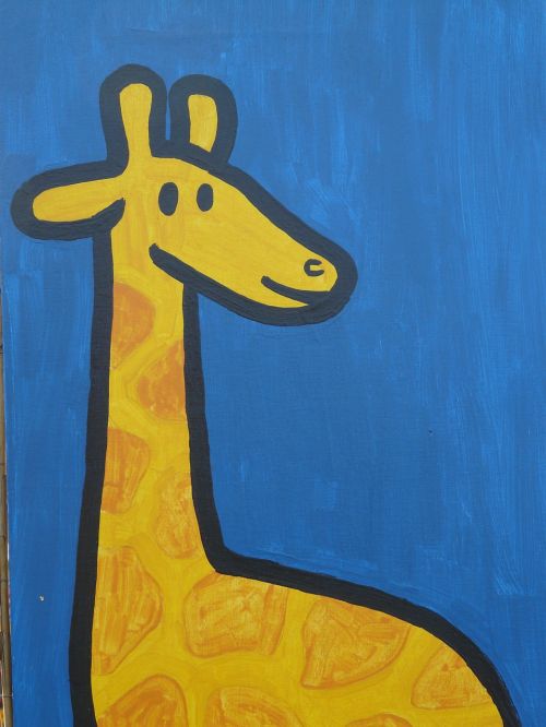 Žirafa, Komiksas, Figūra, Vaizdas, Dažyti, Animacinio Filmo Herojus, Piešimas, Juokinga, Gyvūnas, Linksmas