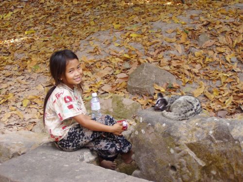 Mergaitė, Kambodža, Mėgstamiausias Gyvūnas