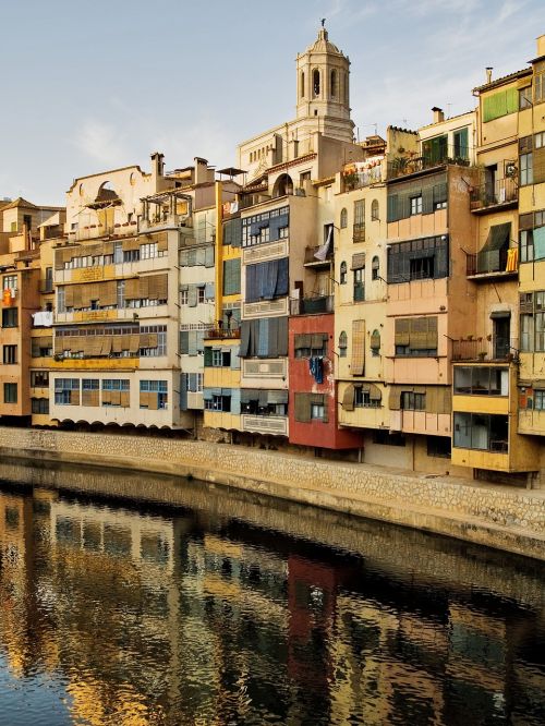 Girona, Katalonija, Ispanija, Architektūra, Miestas, Senamiestis