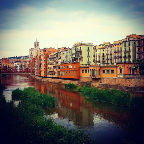 Girona, Onyar, Kraštovaizdis