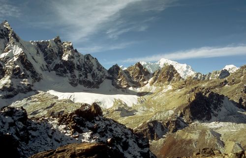 Ledynas, Nepalas, Kalnas, Himalaja, Pasivaikščiojimas, Gamta, Diapazonas, Slėnis, Alpinizmas