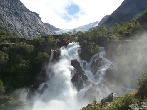 Ledynas, Krioklys, Norvegija