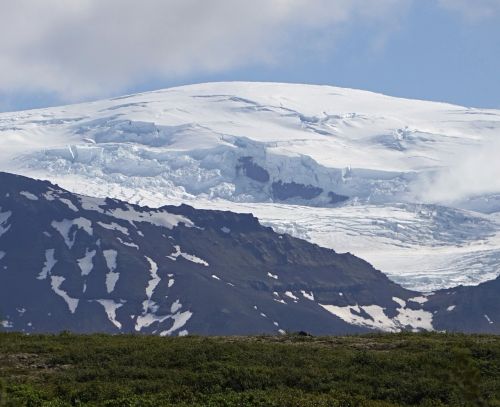 Ledynas, Sniegas, Kalnai, Aukšti Kalnai, Sniego Kraštovaizdis, Iceland