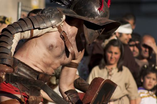 Gladiatorius, Gatvės Veikimas, Arde Lucus, Lugo, Kovoti, Krūtinės Žmogus, Sielos Cubrae
