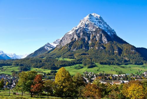 Glarus, Priekinis Glärnisch, Glärnisch, Alpių, Kalnas, Glarus Alps, Aukščiausiojo Lygio Susitikimas, Kietas, Snieguotas, Šveicarija, Glarus Kantonas, Hausberg