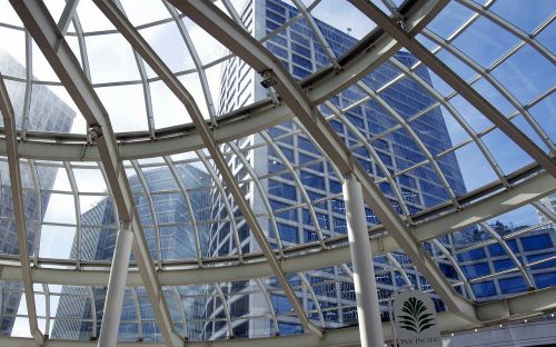 Stiklas, Stogas, Pajūrio Ruožas, Architektūra, Vankuveris, Britų Kolumbija, Kanada