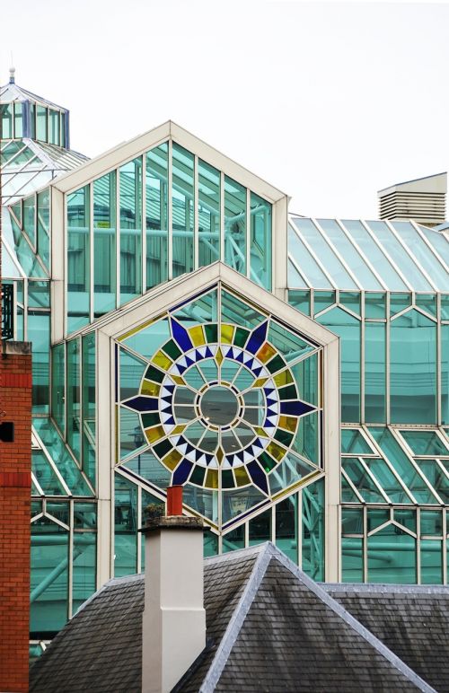Stiklas, Architektūra, Vitražas, Skaidrumas, Prekybos Centras, Bristolis, Anglija