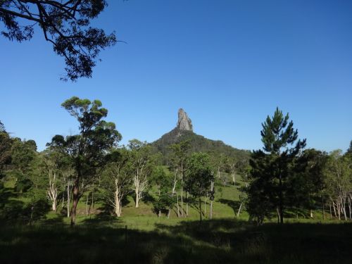 Šiltnamių Kalnai, Queensland, Qld, Australia, Kalnas, Kraštovaizdis