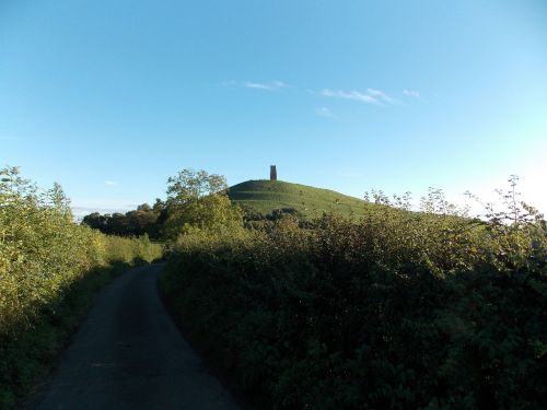 Glastonbury Tor, Gamtos Kraštovaizdis, Anglija, Kaimas, Kraštovaizdis, Gamta, Vakaruose, Senovės, Mendip, Lygiai, Orientyras