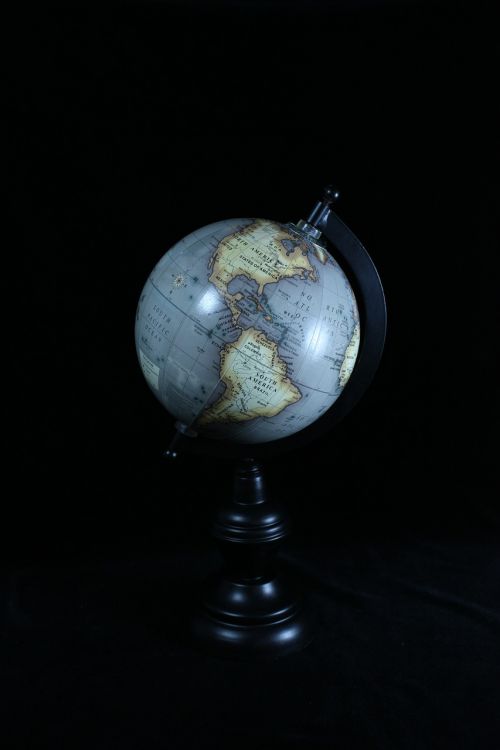 Gaublys, Žemėlapis, Šiaurės Amerika, Pietų Amerika, Ramusis Vandenynas, Atlanto Vandenynas