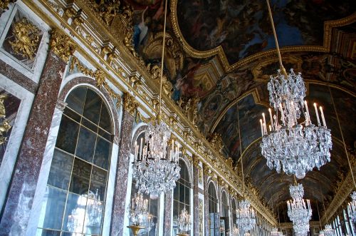 Auksas, Versailles, Paris, Marie Antoinette, Architektūra, France, Rūmai, Pilis, Prancūzų Kalba, Istorinis