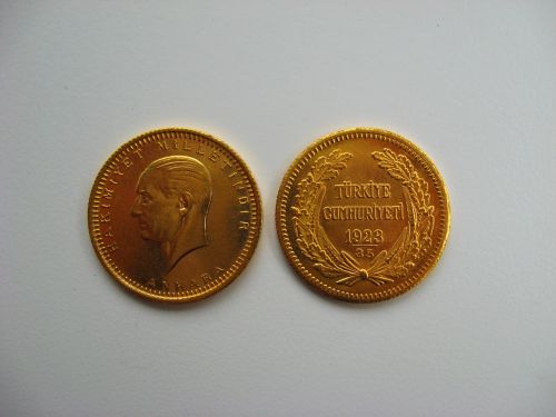 Auksas, Respublika, Investavimas, Atatürk, Pinigai