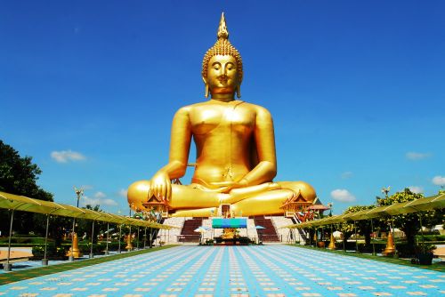 Auksinis,  Budo Vaizdas,  Budizmas,  Auksinė Buda,  Tajų,  Šventykla,  Religija,  Tailandas