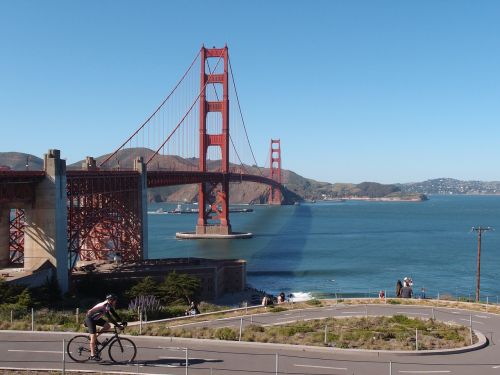 Auksiniai Vartai, San Franciskas, Kalifornija, Įlanka, Auksinių Vartų Tiltas, Vandenynas, Vanduo, Architektūra, Kelionė, Miestas, Ramiojo Vandenyno Regionas