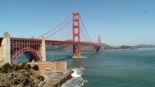 Auksiniai Vartai, Kabantis Tiltas, San Franciskas, Tiltas