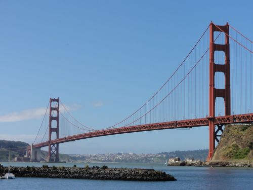 Auksinių Vartų Tiltas, San Franciskas, Amerikietis, Tiltas, Kalifornija